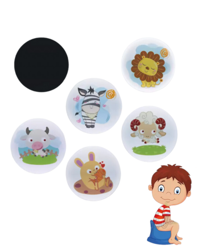 Toilet Training Sticker Animals