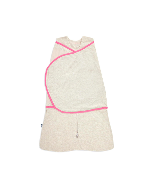 Sleep sack Halo Swaddle 0-3 TOG 1.5 Oatmeal/Pink