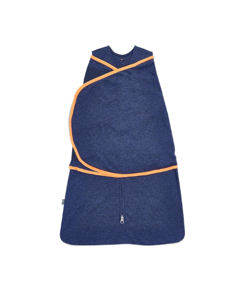 Sleep sack Halo Swaddle 0-3 TOG 1.5 Navy/Orange